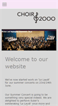 Mobile Screenshot of choir2000.org